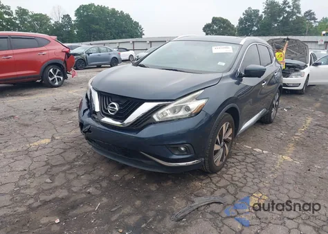 2016 Nissan Murano Platinum из США, поврежденный, VIN 5N1AZ2MG5GN104019